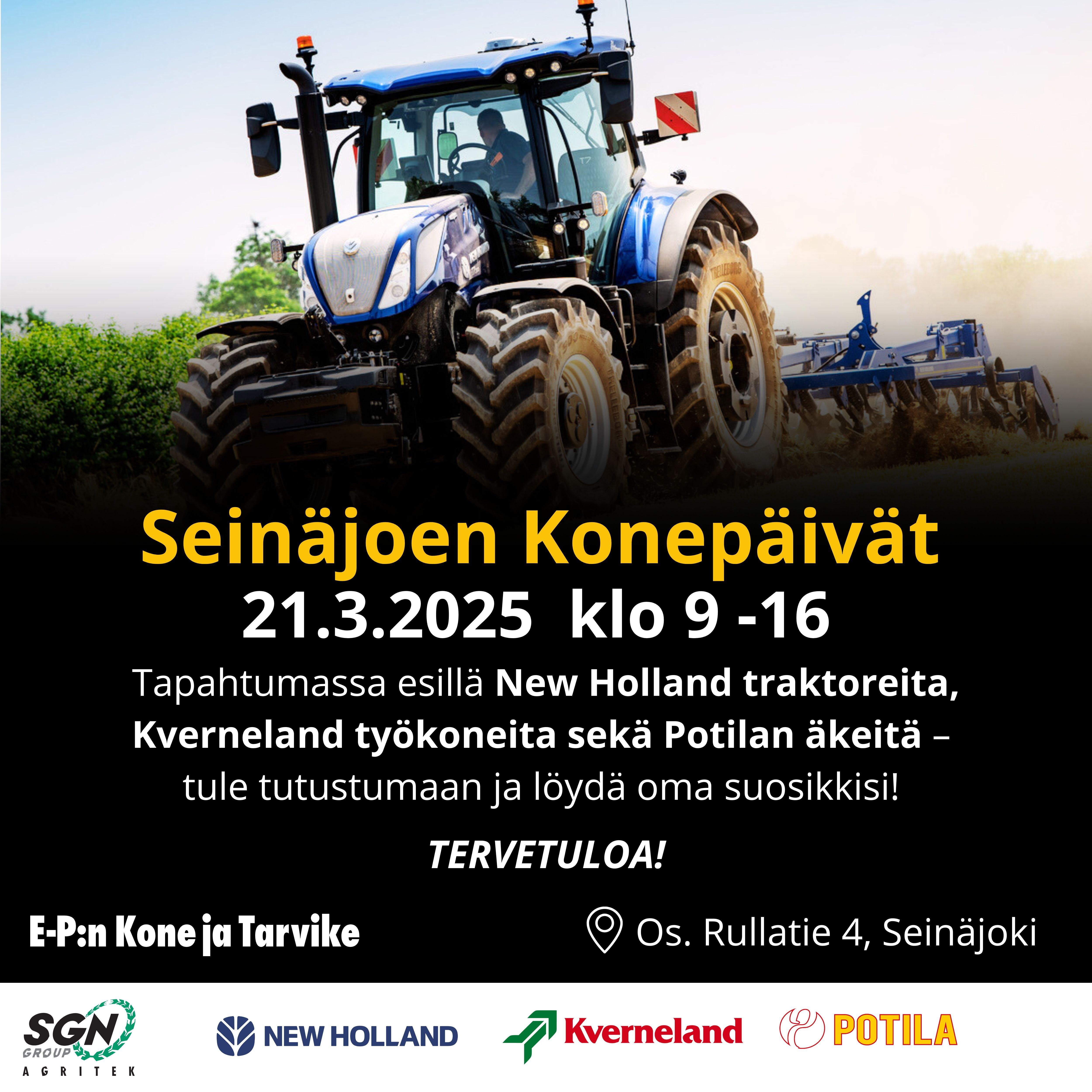 Seinäjoen konepäivät_E-Pn kone ja tarvike