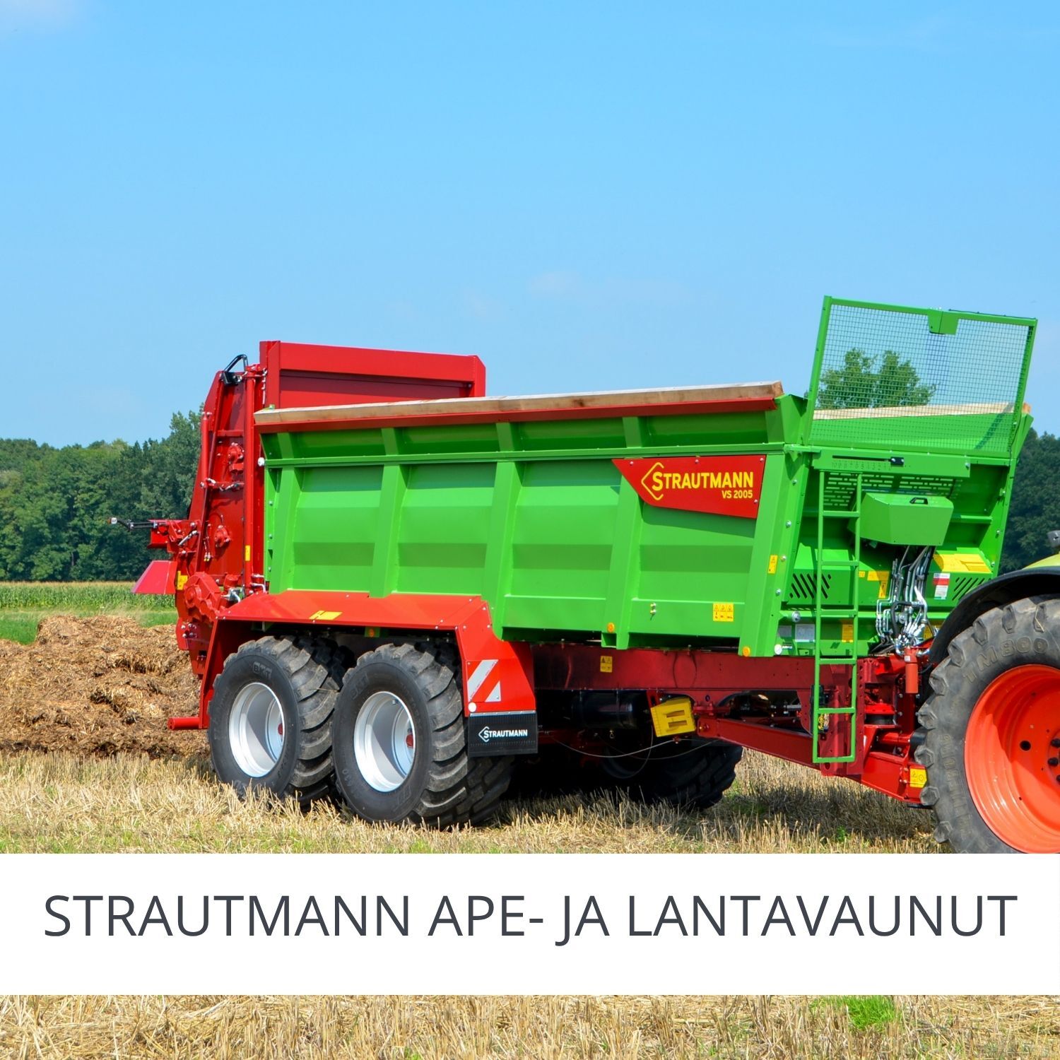 Ape-ja lantavaunut
